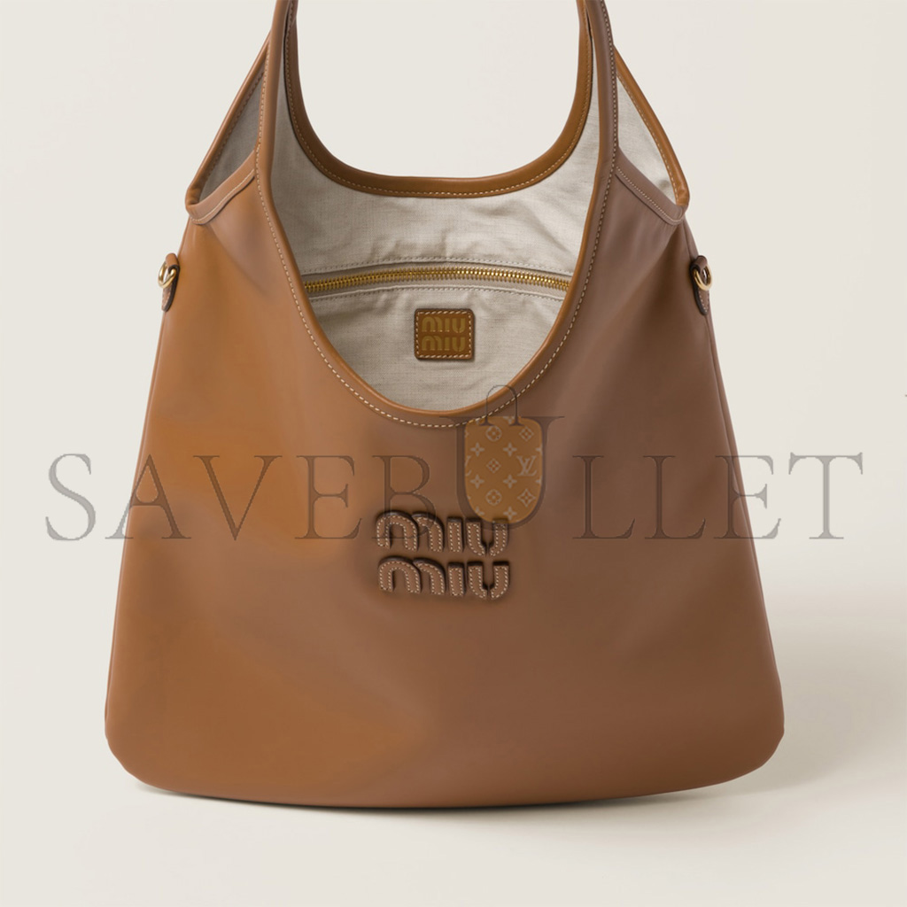 MIU MIU IVY LEATHER BAG 5BG231 (40*35cm)